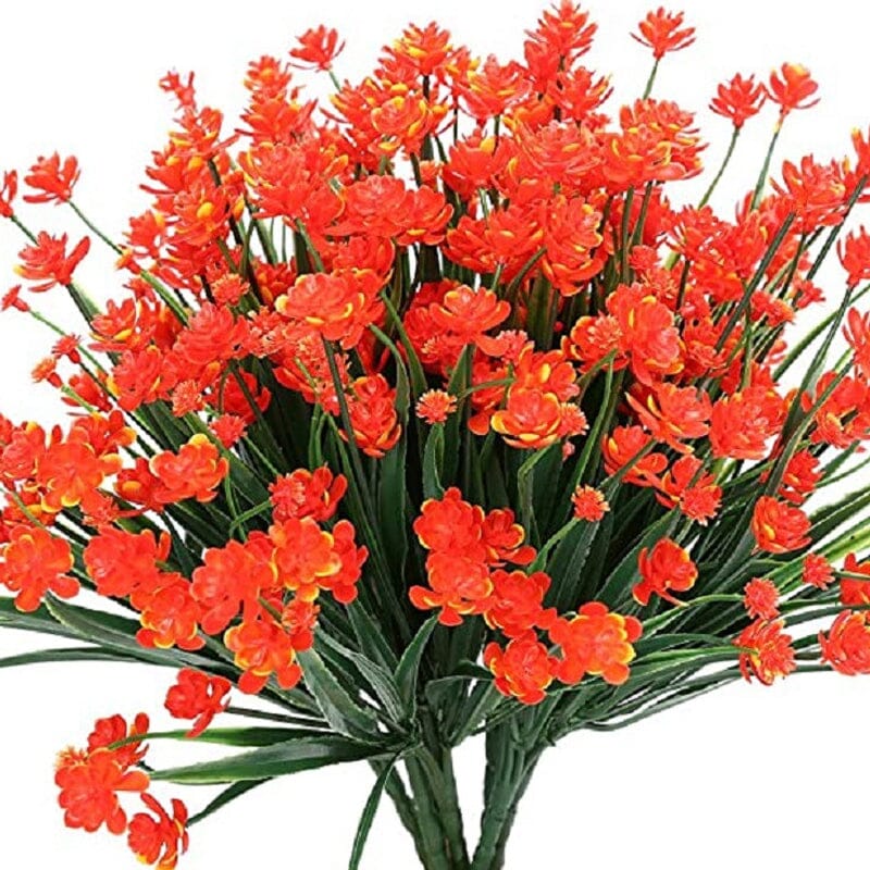 Udendørs kunstige blomster (2 bundter)