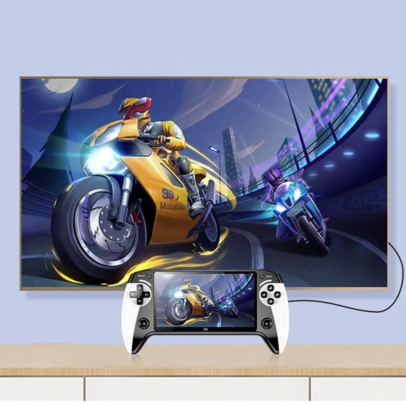 Tragbarer Retro-Game-Player mit 5,5-Zoll-HD-Display