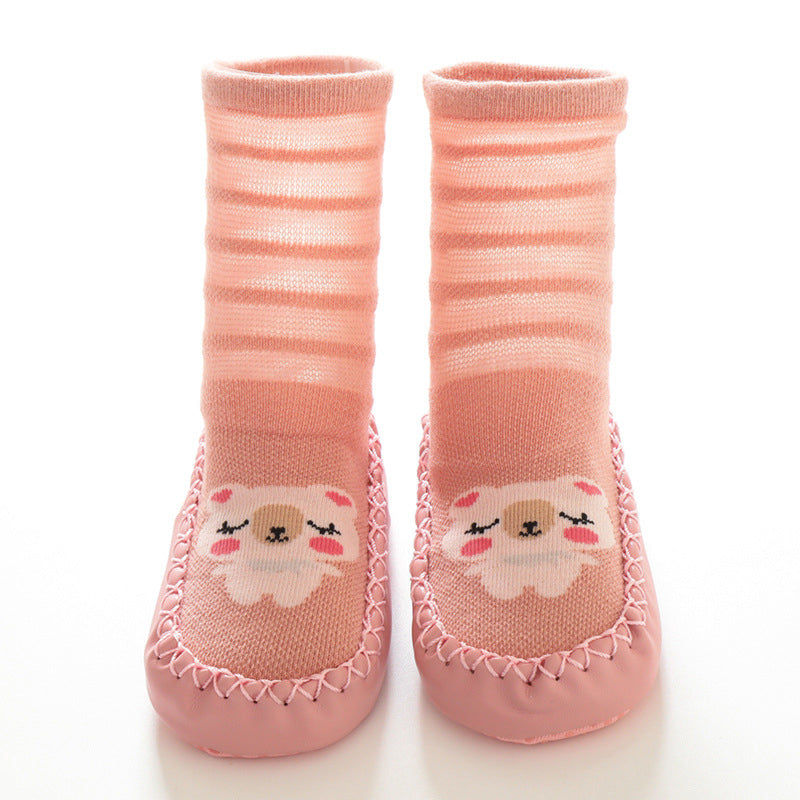 Tierische Kinderboden-Socken
