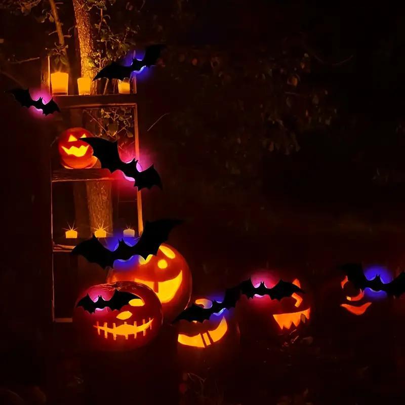 3D-Fledermaus-Design LED-Dekoration