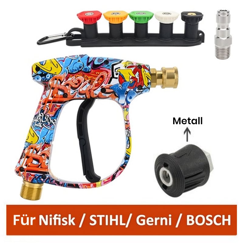 Hochdruckreiniger-Spritzpistolenset