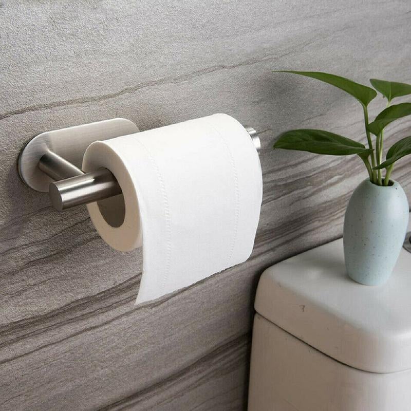 Vægmonteret toiletpapirrulleholder i rustfrit stål