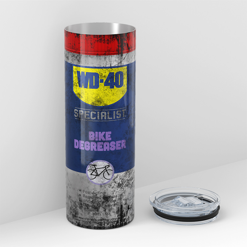 Termokop med beskidt mønster