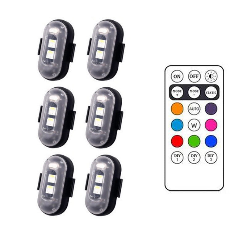 Fjernbetjent stroboskoplys