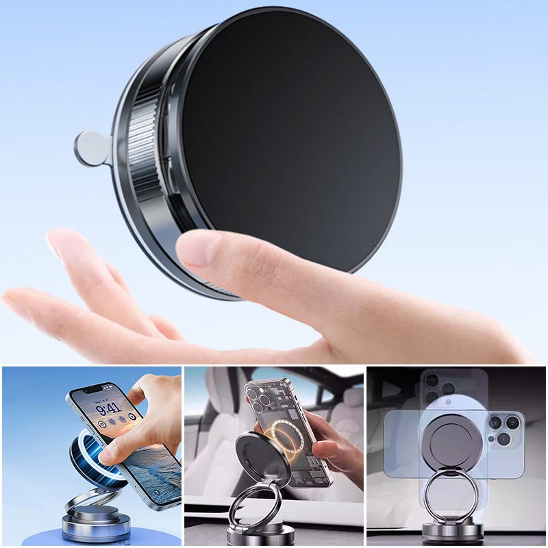 360° verstellbarer Vakuum-Magnet-Handyhalter