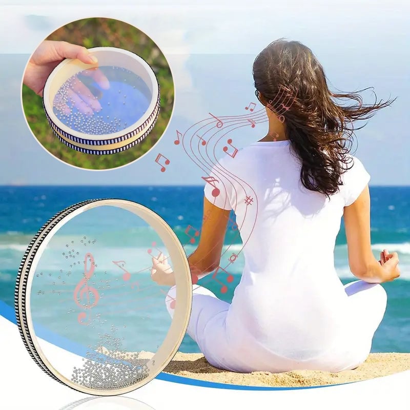 6/8/10/12 Zoll Meereswellentrommel für Meditation und Entspannung