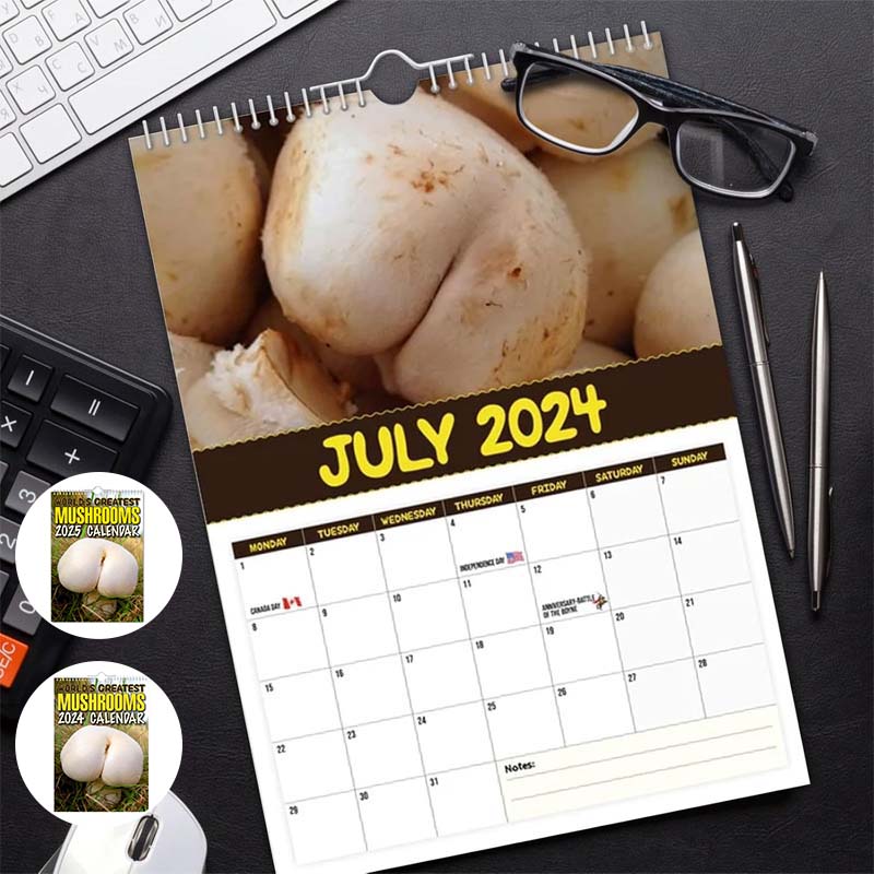 Kalender der schmackhaftesten Pilze der Welt