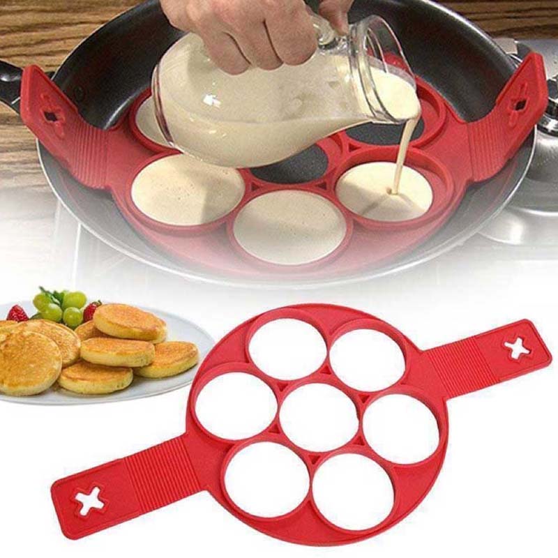 Non-stick silikone pandekageform ring