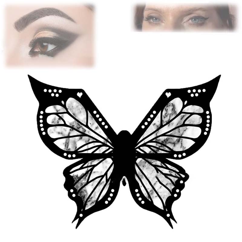Schmetterling Eyeliner Form
