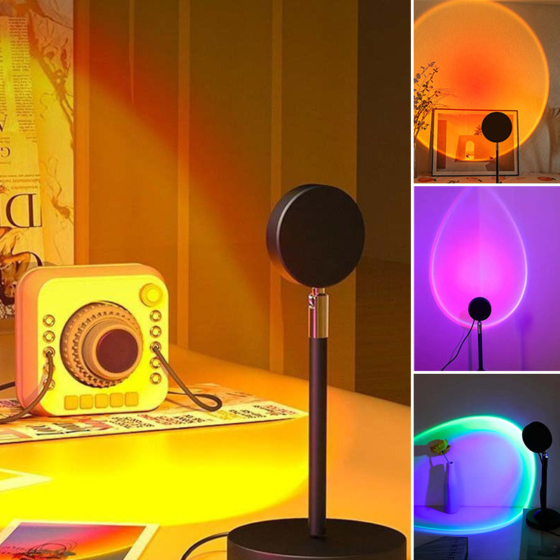 RGB solnedgangsprojektionslampe