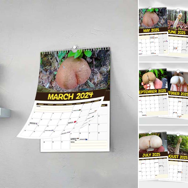 Kalender der schmackhaftesten Pilze der Welt