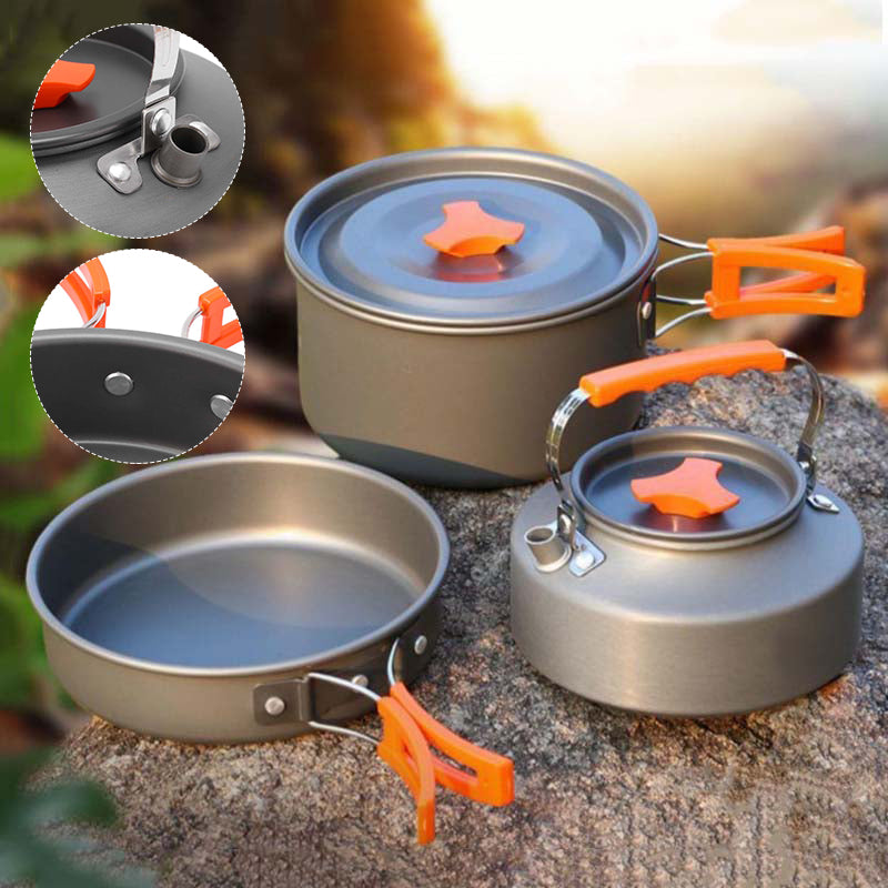 Camping Kochgeschirr Set