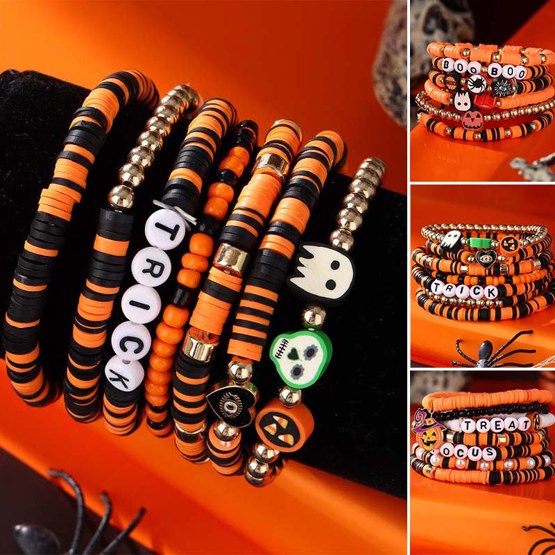 Halloween-Armband-Set