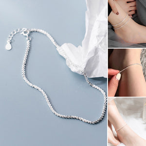 Superflash funkelnde Glitzerkette