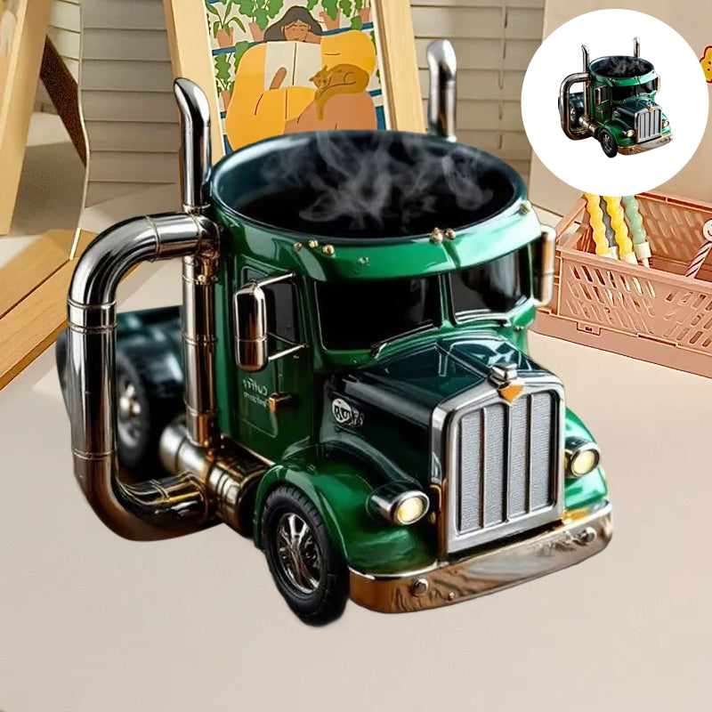 Semi-truck kaffekrus