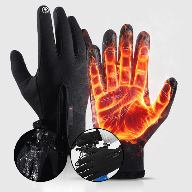 Vinter touchscreen vindafvisende handsker
