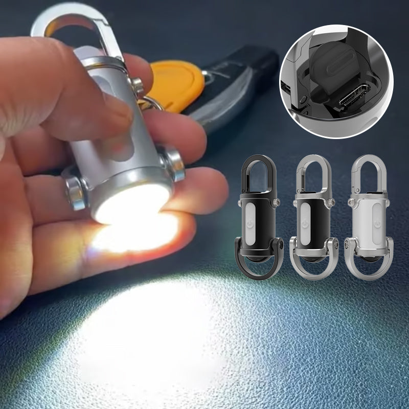 Mini-Schlüsselanhänger-LED-Taschenlampe