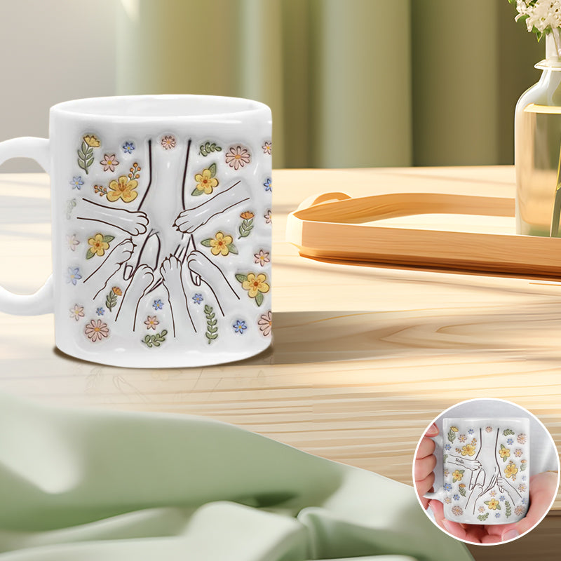 Niedlicher Becher mit Katzenpfotenmotiv