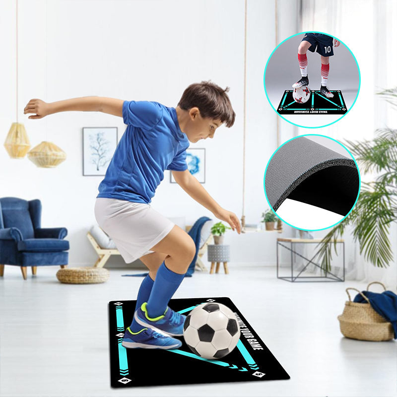 Leise, rutschfeste Fußball-Trainingsmatte für alle Niveaus