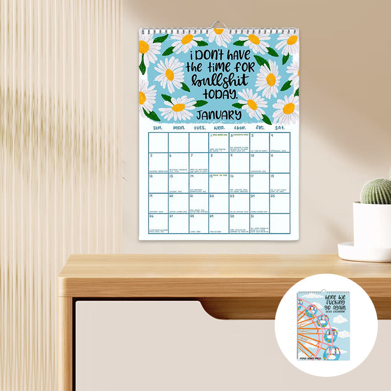 2025 Så Går Vi Fandeme Igen Kalender