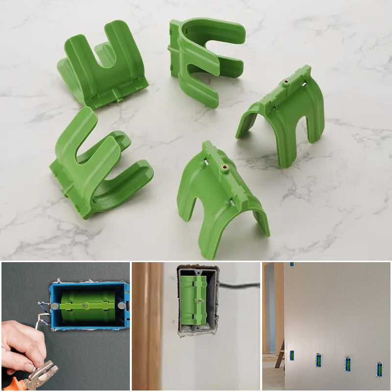 Markierungsmarkierungen für Trockenbau-Steckdosen