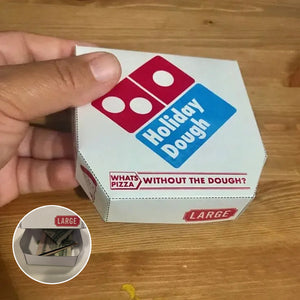 Mini-Geldhalter für den Feiertags-Pizzateig