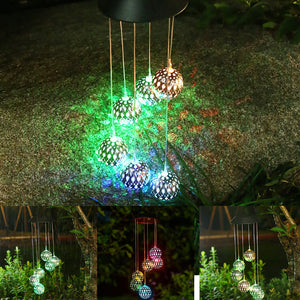 LED-Solar-Kugelspiel
