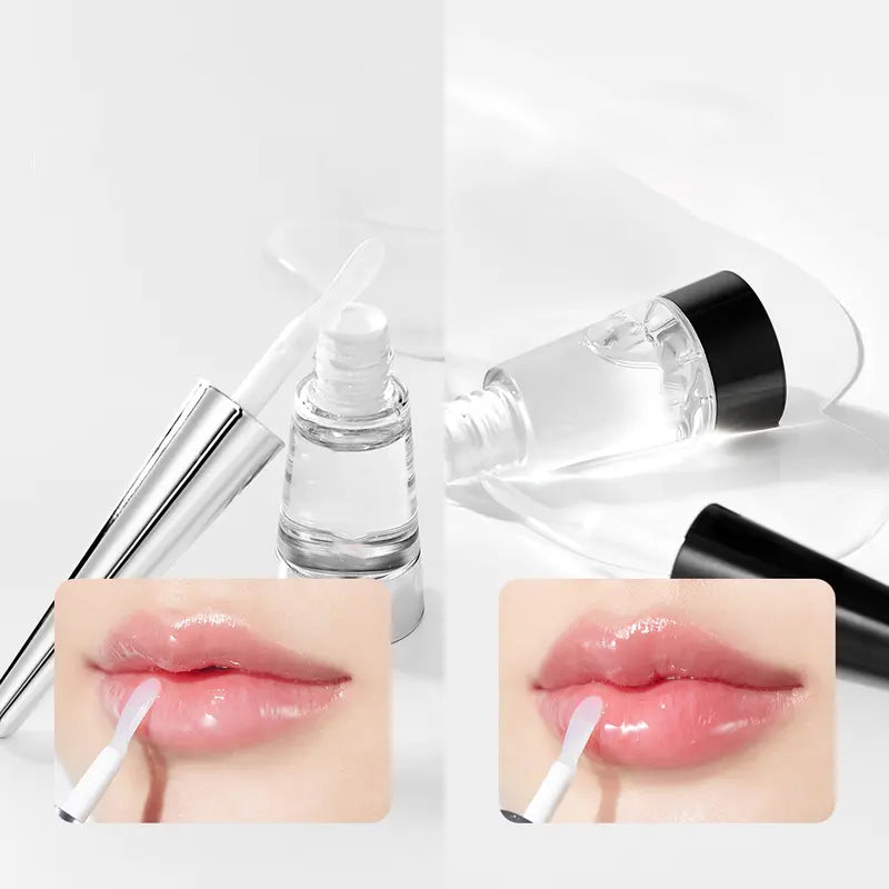 Transparenter Lippen-Gloss mit Feuchtigkeit & Volumen