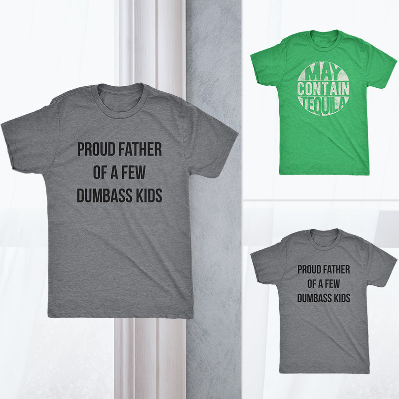 Lustiges T-Shirt zum Vatertag für Herren