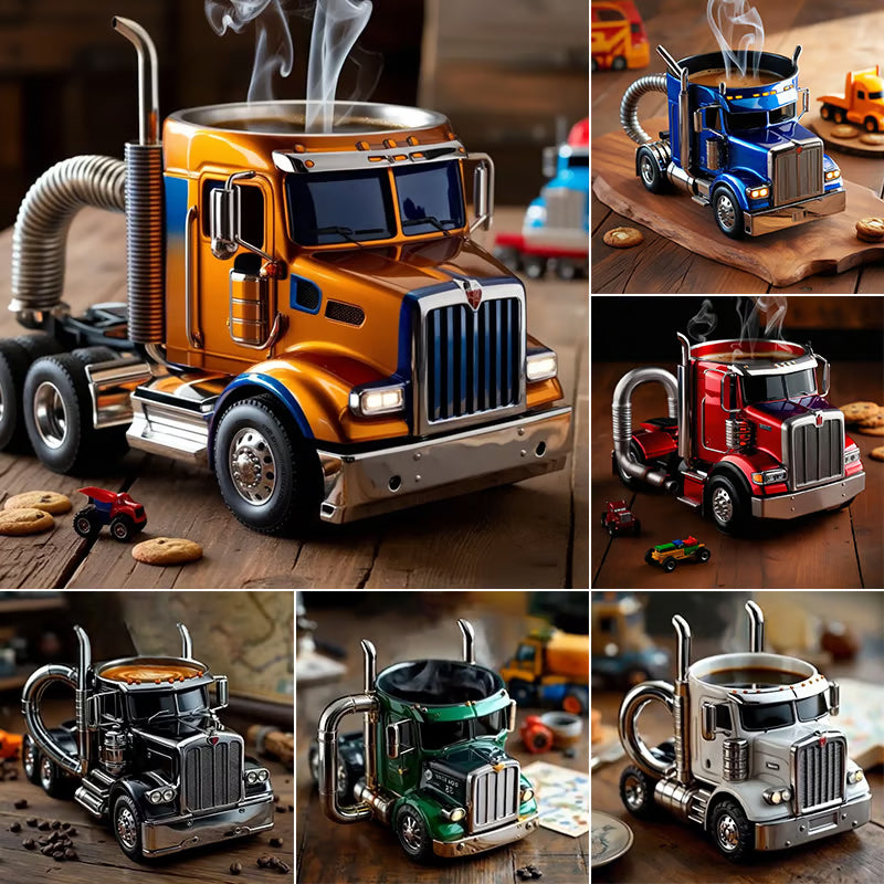 Semi-truck kaffekrus