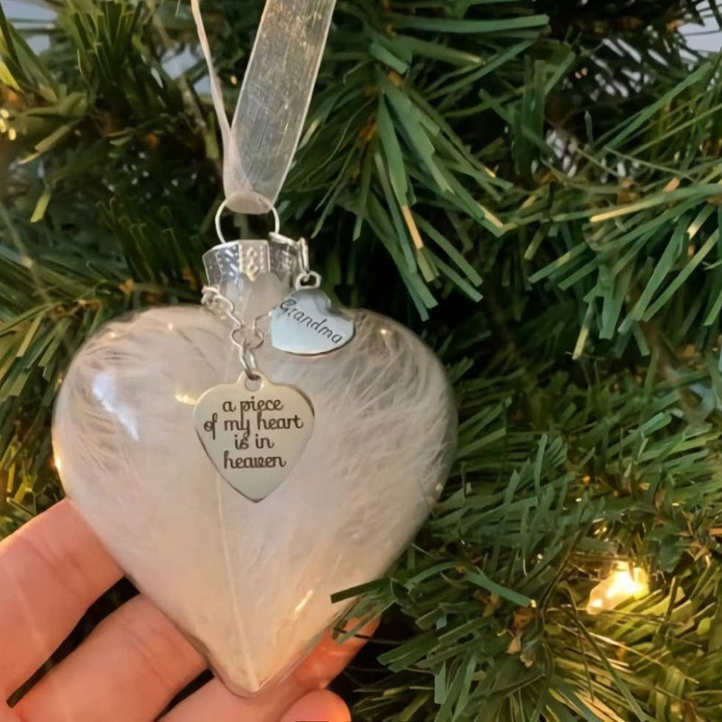 ❤️A Piece of My Heart Is In Heaven❤️ Gedenkornament