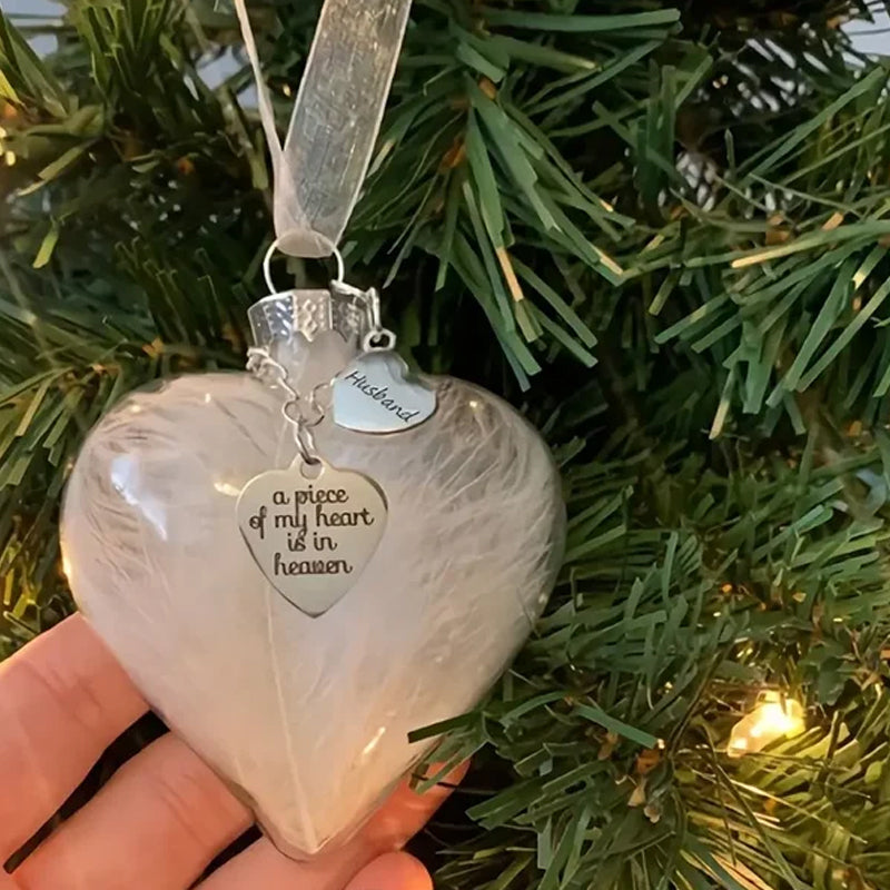 ❤️A Piece of My Heart Is In Heaven❤️ Gedenkornament