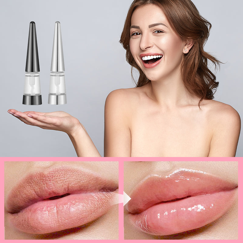 Transparenter Lippen-Gloss mit Feuchtigkeit & Volumen