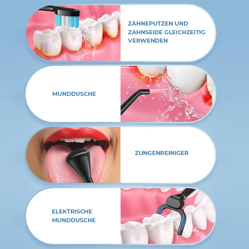 Elektrische Zahnbürste mit Munddusche
