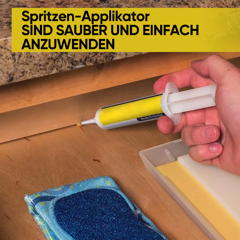 Spritzenartiges Kakerlaken-Tötungsgerät mit Leimköder