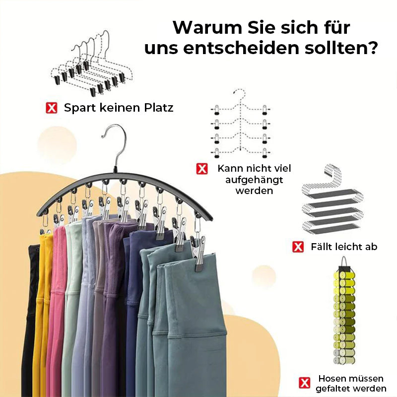 Multifunktionaler Edelstahl-Kleiderbügel