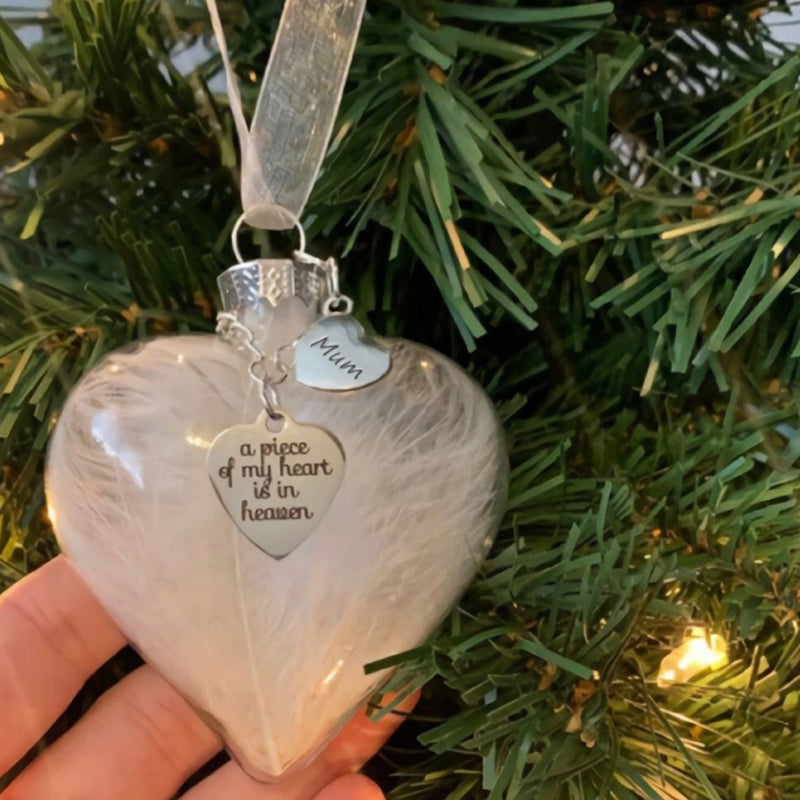 ❤️A Piece of My Heart Is In Heaven❤️ Gedenkornament