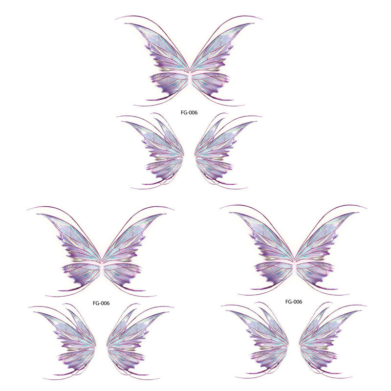 Glitzernde Fee Schmetterlingsflügel