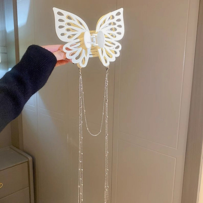 Schmetterling Quaste Große Haarspange
