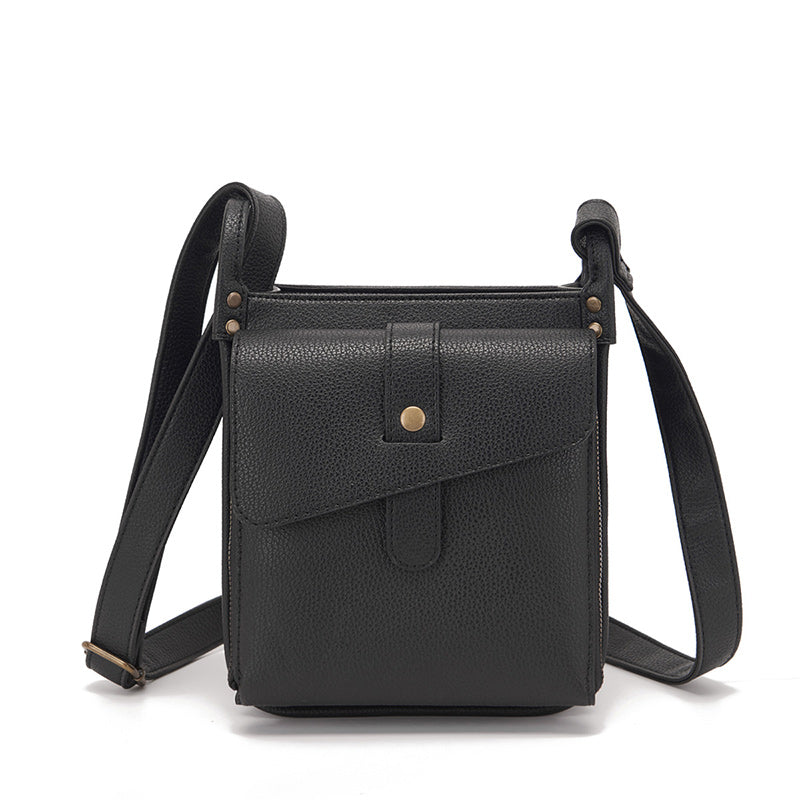Umhängetasche aus Leder mit einzigartigem Design