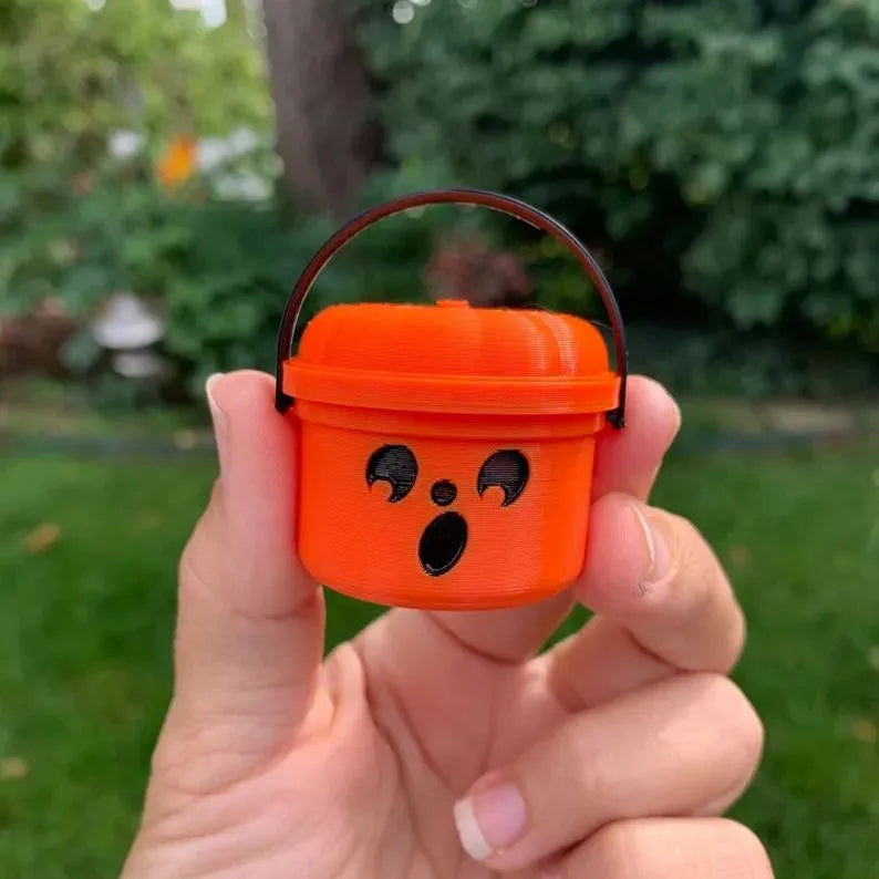 Kürbis Mini Eimer