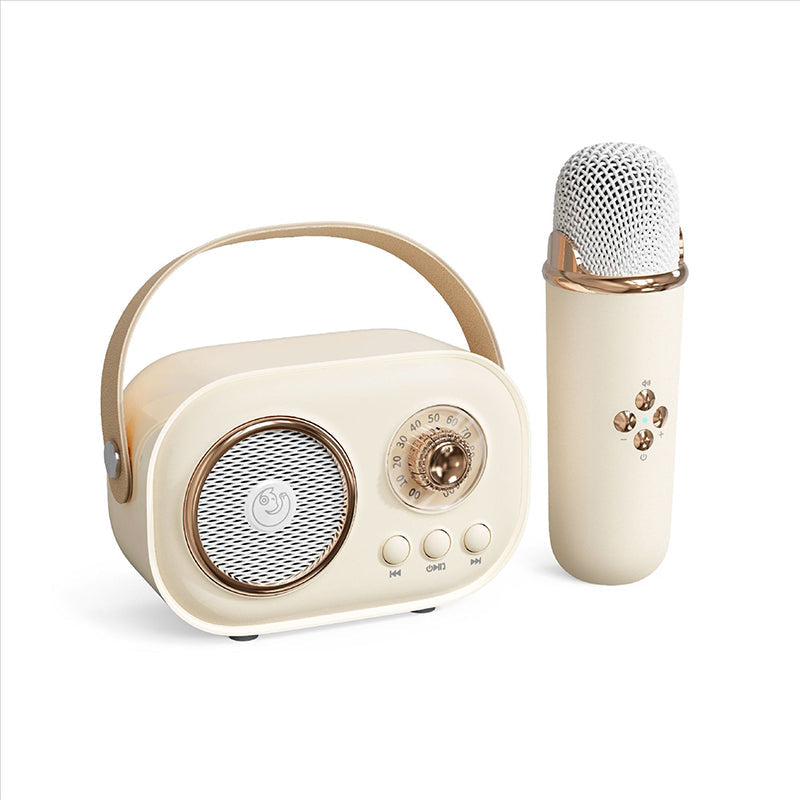 Tragbarer Bluetooth-Lautsprecher mit drahtlosem Mikrofon