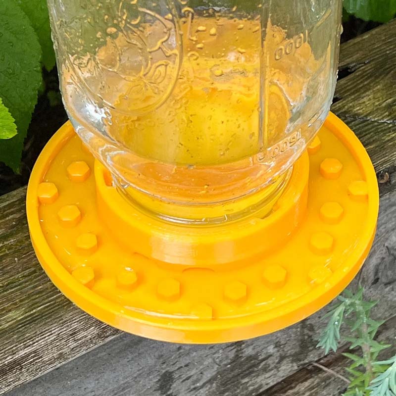 Bienenfutterstation für normale Einmachgläser