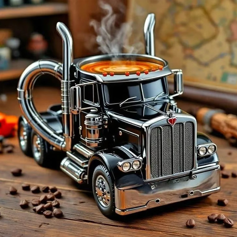 Semi-truck kaffekrus