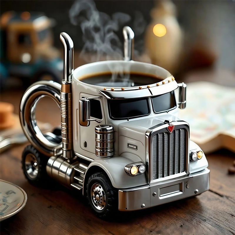 Semi-truck kaffekrus