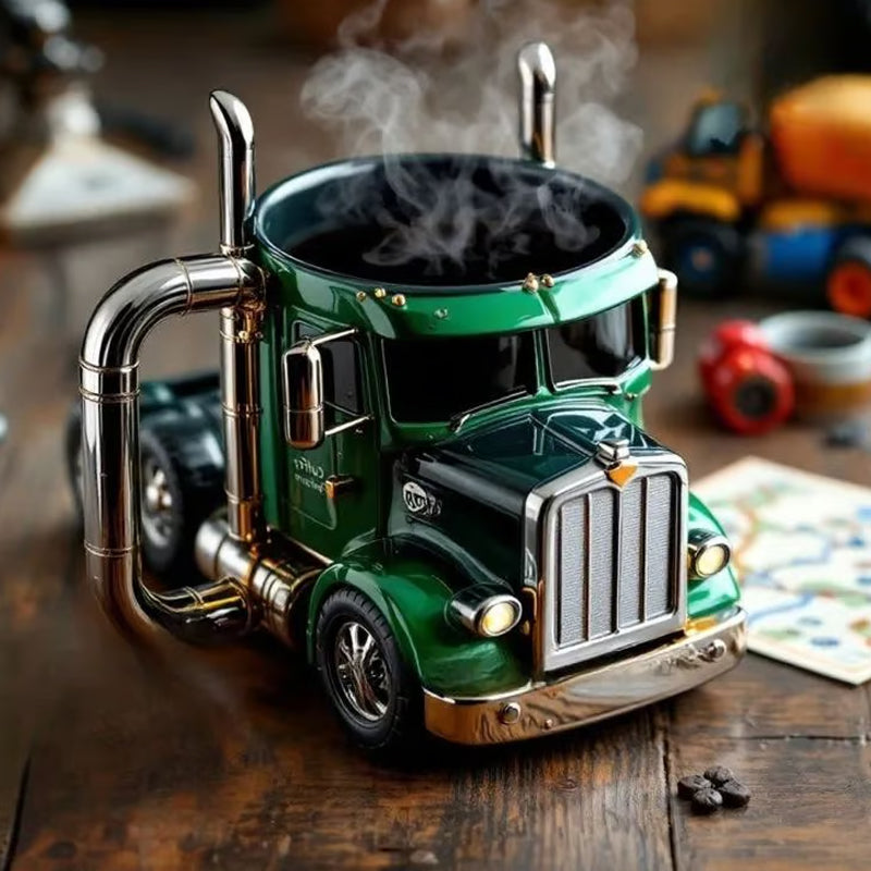 Semi-truck kaffekrus
