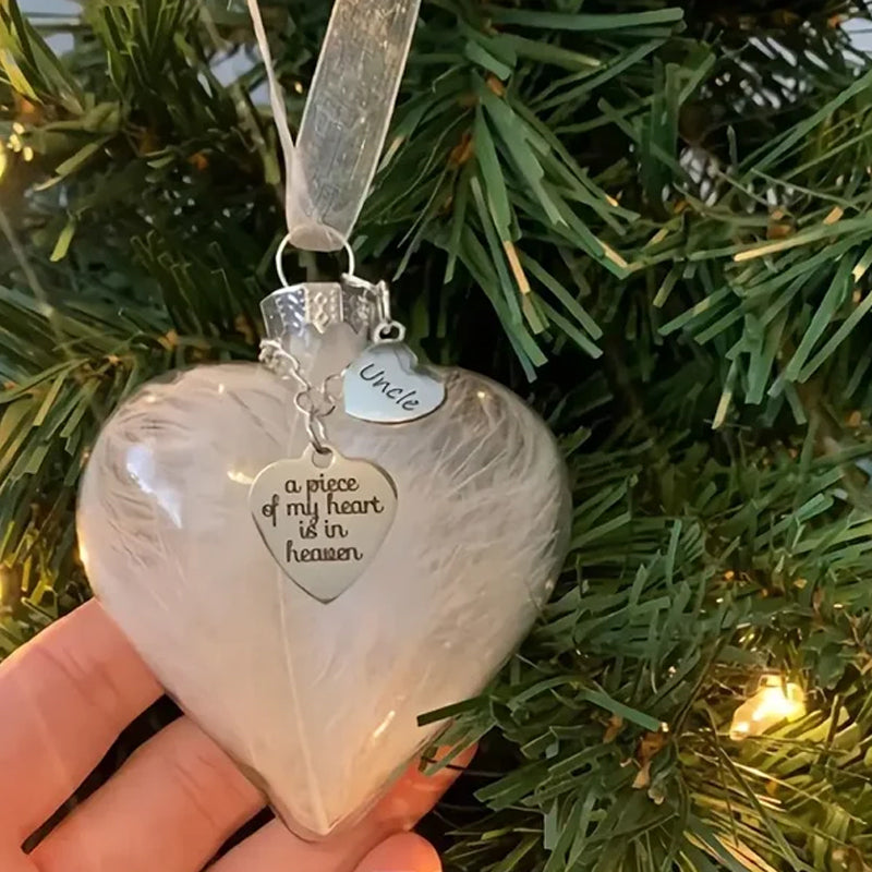 ❤️A Piece of My Heart Is In Heaven❤️ Gedenkornament