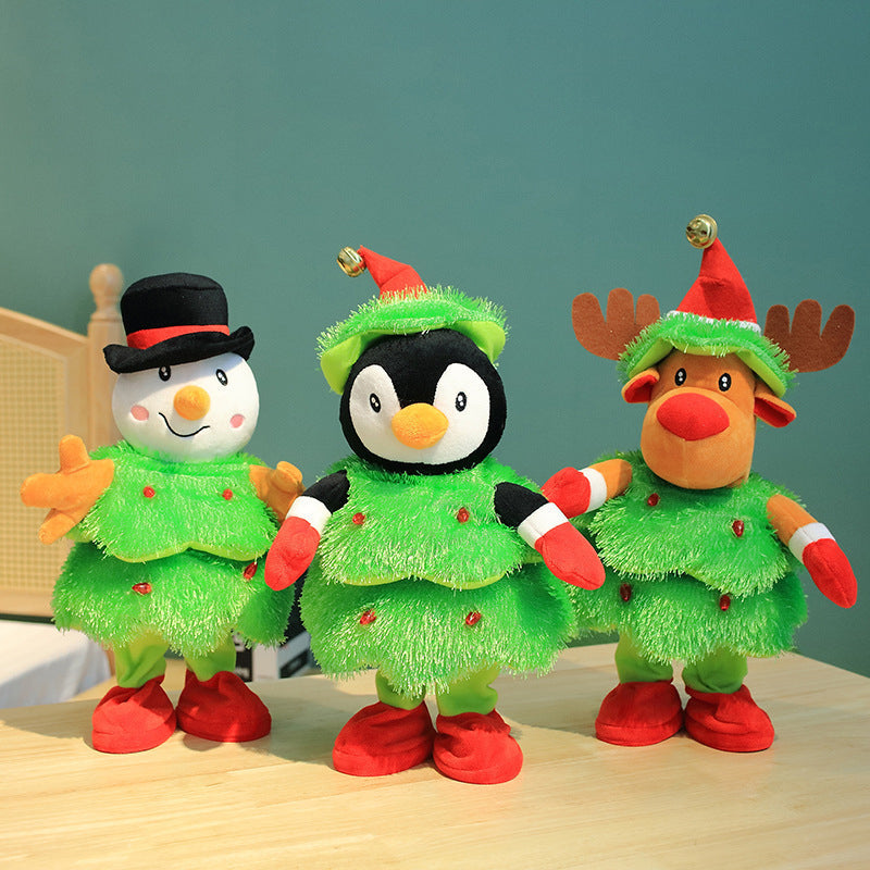 Singendes, aufnehmendes und tanzendes Weihnachtsspielzeug