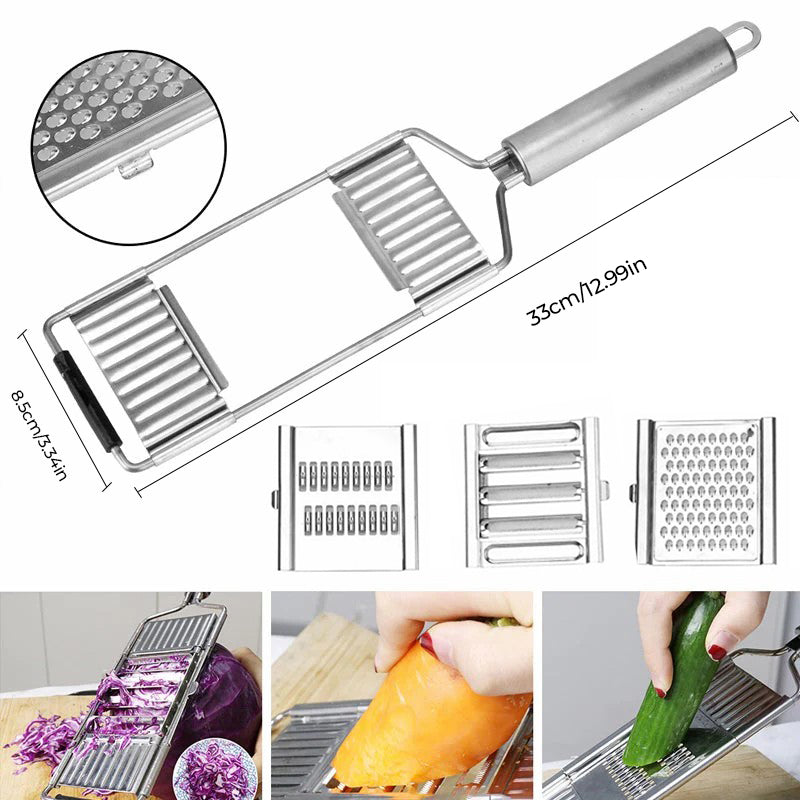 Multifunktionelt skæreværktøj til grøntsager