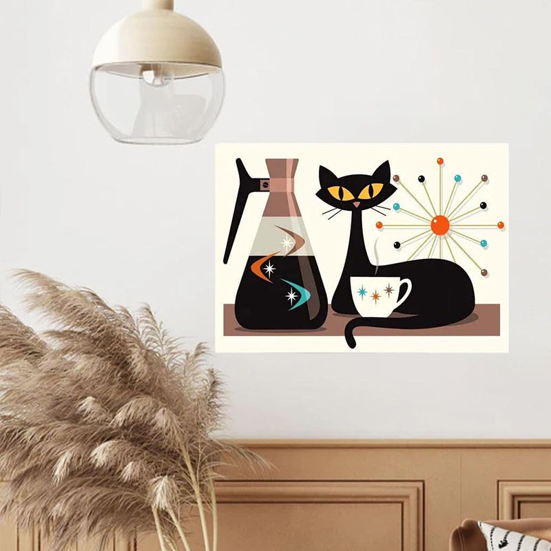 Katze Kunstdruck Dekorative Malerei